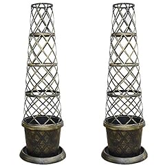 Flower tower pot for sale  Delivered anywhere in UK