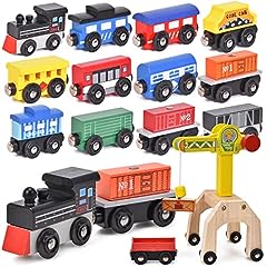 Atoylink wooden train for sale  Delivered anywhere in USA 