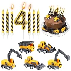 Construction birthday candles for sale  Delivered anywhere in UK