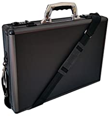 Pro Aluminium Executive Laptop Padded Briefcase Attache, used for sale  Delivered anywhere in UK