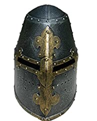 Medieval knight helmet for sale  Delivered anywhere in UK