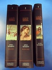 Sacra bibbia volumi usato  Spedito ovunque in Italia 