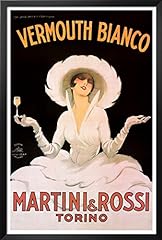 Framed vermouth bianco for sale  Delivered anywhere in USA 