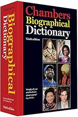 Chambers biographical dictiona for sale  Delivered anywhere in UK
