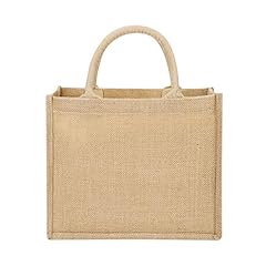 Jute tote bags for sale  Delivered anywhere in UK