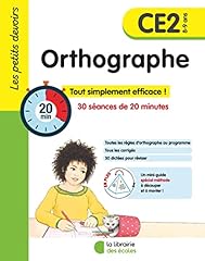Petits devoirs orthographe d'occasion  Livré partout en France