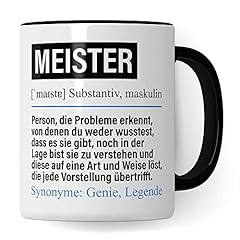 Tasse meister lustig gebraucht kaufen  Wird an jeden Ort in Deutschland