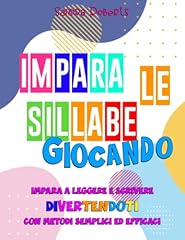 Imparare sillabe giocando usato  Spedito ovunque in Italia 