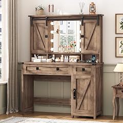 Farmhouse vanity desk for sale  Delivered anywhere in USA 