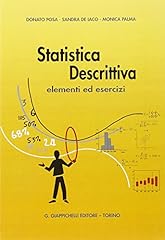 Statistica descrittiva. elemen usato  Spedito ovunque in Italia 