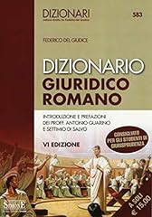 Dizionario giuridico romano usato  Spedito ovunque in Italia 