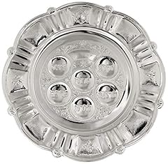 Seder plate silver usato  Spedito ovunque in Italia 