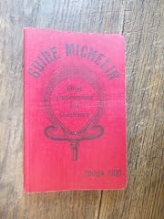 guide michelin 1900 d'occasion  Livré partout en France