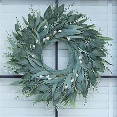 Eucalyptus wreath front for sale  Delivered anywhere in USA 