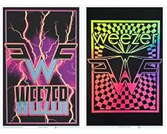 Weezer flocked blacklight for sale  Delivered anywhere in USA 