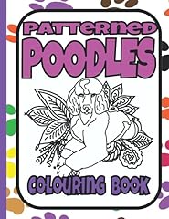 Patterned poodles colouring for sale  Delivered anywhere in UK