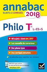 Annales annabac 2018 d'occasion  Livré partout en France