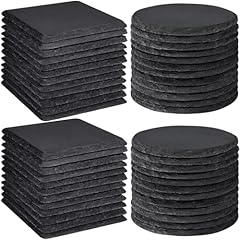 Pcs slate coasters for sale  Delivered anywhere in USA 