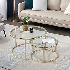 Gold glass nesting for sale  Delivered anywhere in USA 