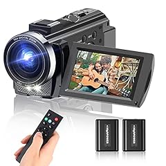 Video Camera Camcorder, Full HD 1080P Digital YouTube for sale  Delivered anywhere in UK