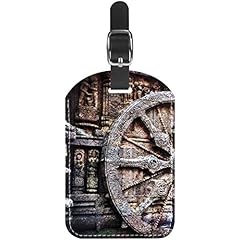 Luggage tags brown for sale  Delivered anywhere in UK