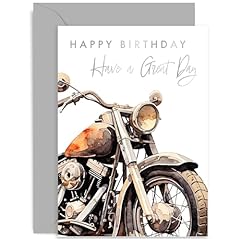 Motorcycle birthday card for sale  Delivered anywhere in USA 