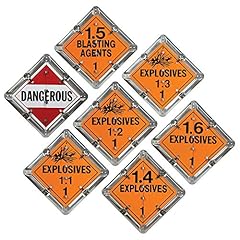 Dot hazmat placard for sale  Delivered anywhere in USA 