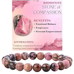 Bivei rhodonite compassion for sale  Delivered anywhere in UK