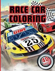 Racecar coloring book for sale  Delivered anywhere in UK