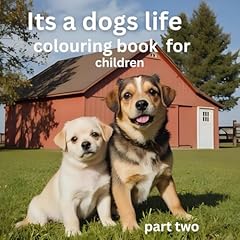 Dog life colouring for sale  Delivered anywhere in UK
