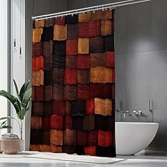 Claret shower curtain for sale  Delivered anywhere in UK