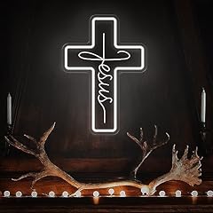 Jesus cross neon for sale  Delivered anywhere in USA 