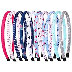 10pcs headbands girls for sale  Delivered anywhere in UK
