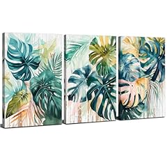 Tropical monstera wall for sale  Delivered anywhere in USA 