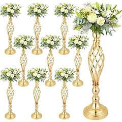 Pcs gold centerpieces for sale  Delivered anywhere in USA 