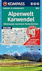 Kompass wanderkarte alpenwelt gebraucht kaufen  Wird an jeden Ort in Deutschland