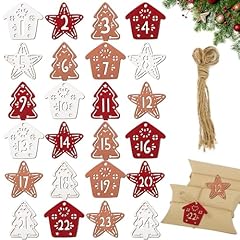 24pcs chiffres bois d'occasion  Livré partout en France