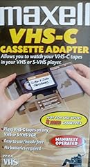 Maxell vhs adapter for sale  Delivered anywhere in Ireland