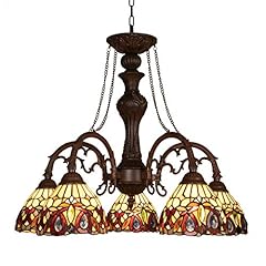 Capulina tiffany chandeliers for sale  Delivered anywhere in USA 