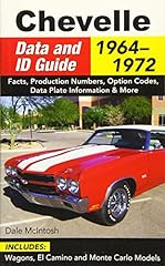Chevelle data guide for sale  Delivered anywhere in USA 