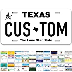 Custom texas license for sale  Delivered anywhere in USA 