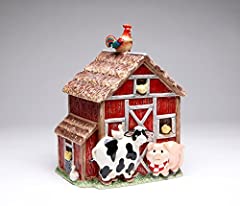 Used, Apple Design Fine Ceramic Country Barnyard Cow, Pig for sale  Delivered anywhere in USA 