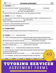 Tutoring services agreement for sale  Delivered anywhere in USA 