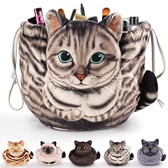 Katzen kosmetiktasche kordelzu gebraucht kaufen  Wird an jeden Ort in Deutschland