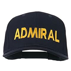 E4hats.com admiral embroidered for sale  Delivered anywhere in USA 