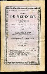 Journal medecine tome d'occasion  Livré partout en France