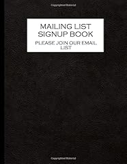 Mailing list sign for sale  Delivered anywhere in USA 
