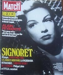Paris match signoret d'occasion  Livré partout en France