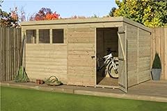 EMS Retail Empire 1500 Pent Garden Shed 10X8 SHIPLAP for sale  Delivered anywhere in UK