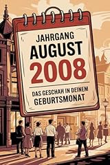 Jahrgang august 2008 gebraucht kaufen  Wird an jeden Ort in Deutschland